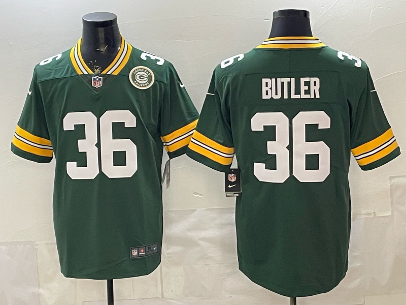 Men Green Bay Packers #36 Butler green 2026 Nike NFL Jersey 0401002